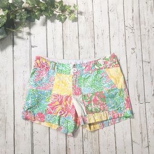 Lilly Pulitzer Callahan Patchwork Shorts